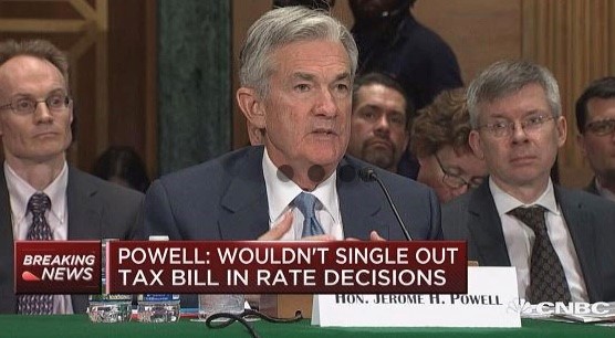 #1 Reason We Sat Behind new Fed Chair Powell at U.S. Senate Testimony